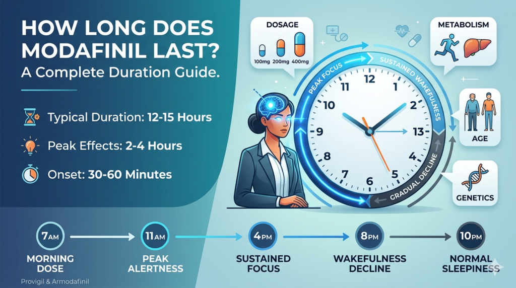 How Long Does Modafinil Last